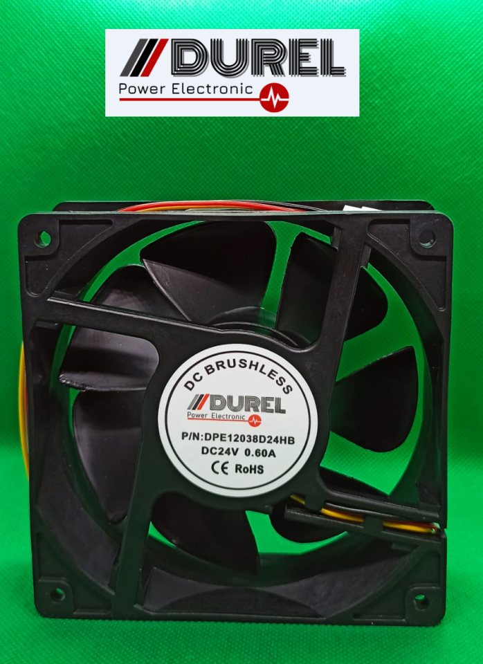 DPE12038D24HB - 120*120*38mm. 24VDC