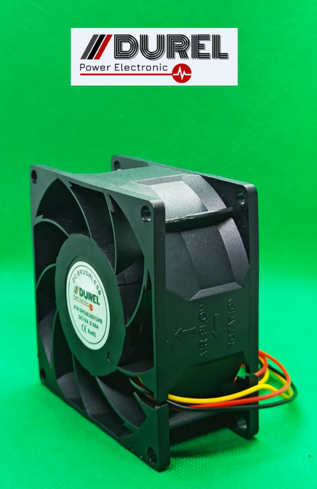 DPE8038D12HB - 80*80*38mm. 12VDC