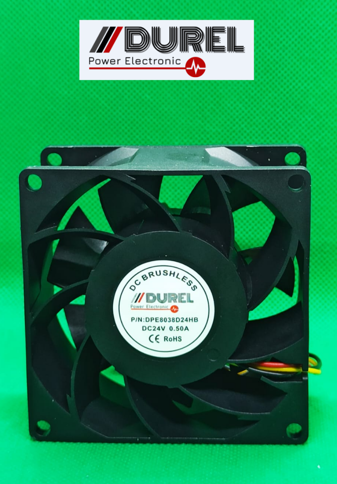 DPE8038D24HB - 80*80*38mm. 24VDC