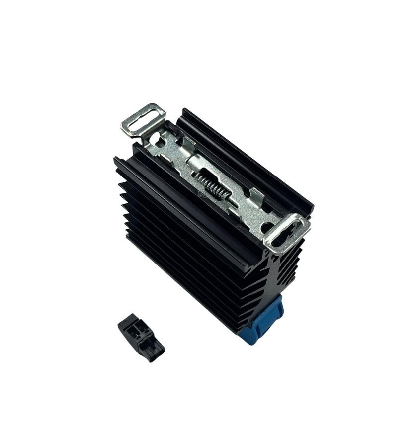 CELDUC SU967460 Solid State Röle – 75A, 600VAC, Heatsinkli