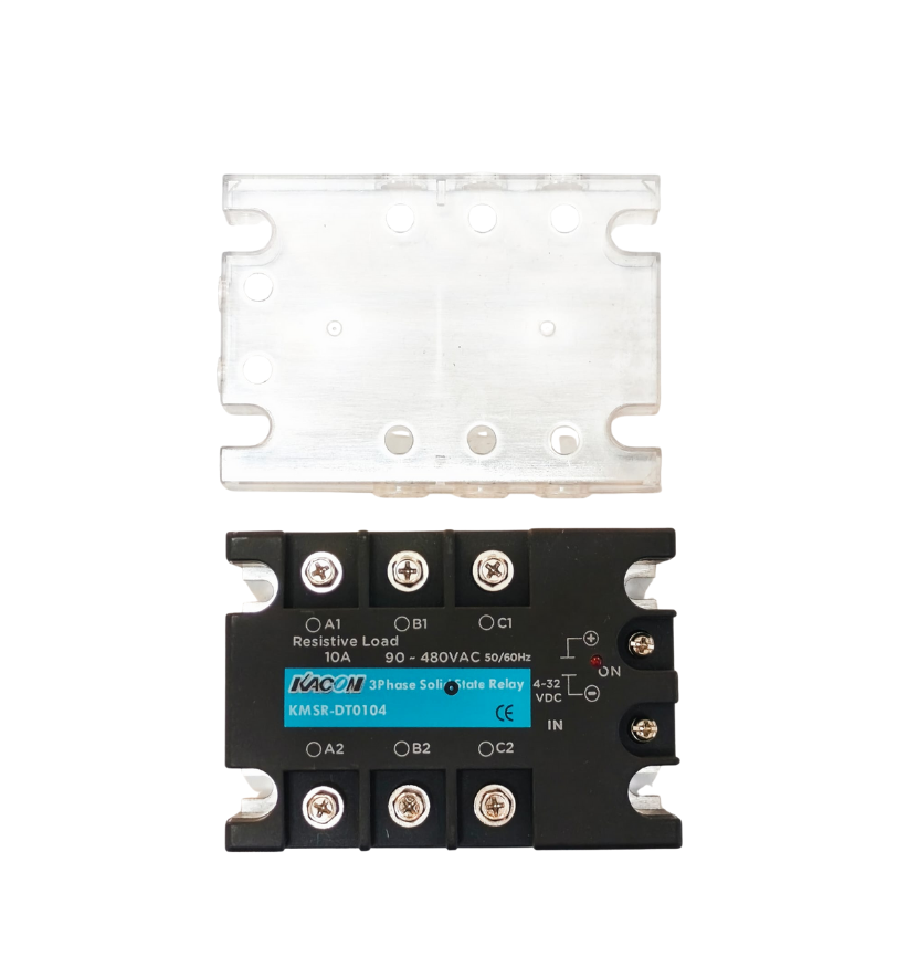 KACON KMSR-DT0104 3 Faz Solid State Röle – 10A, 480VAC