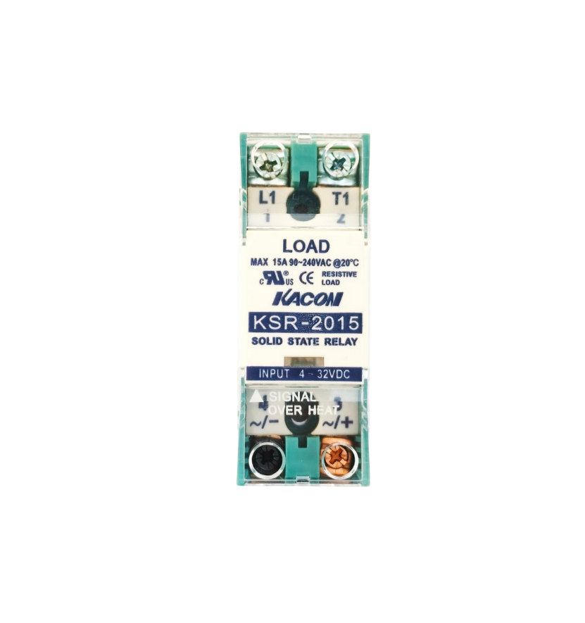 KACON KSR-2015ZD Solid State Röle (SSR) 15A 90-240VAC Çıkış, 4-32VDC Giriş