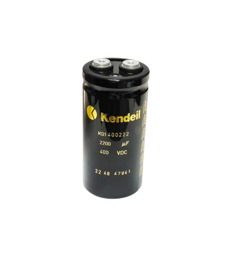 KENDEIL K01 2200µF 400VDC Elektrolitik Kondansatör 51x105mm Vidalı Terminal