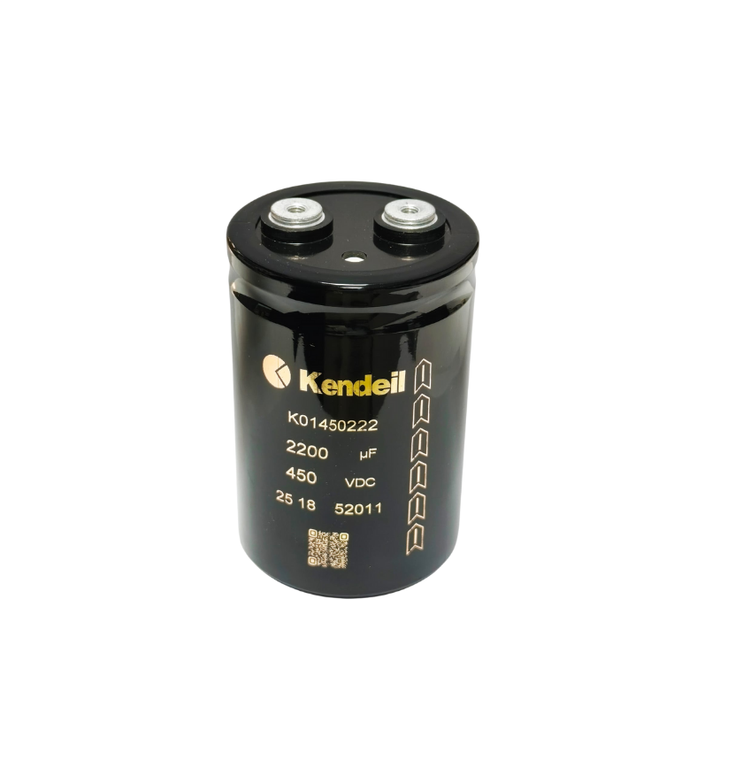 KENDEIL K01450222 2200µF 450VDC Elektrolitik Vidalı Terminal Kondansatör 63x96mm