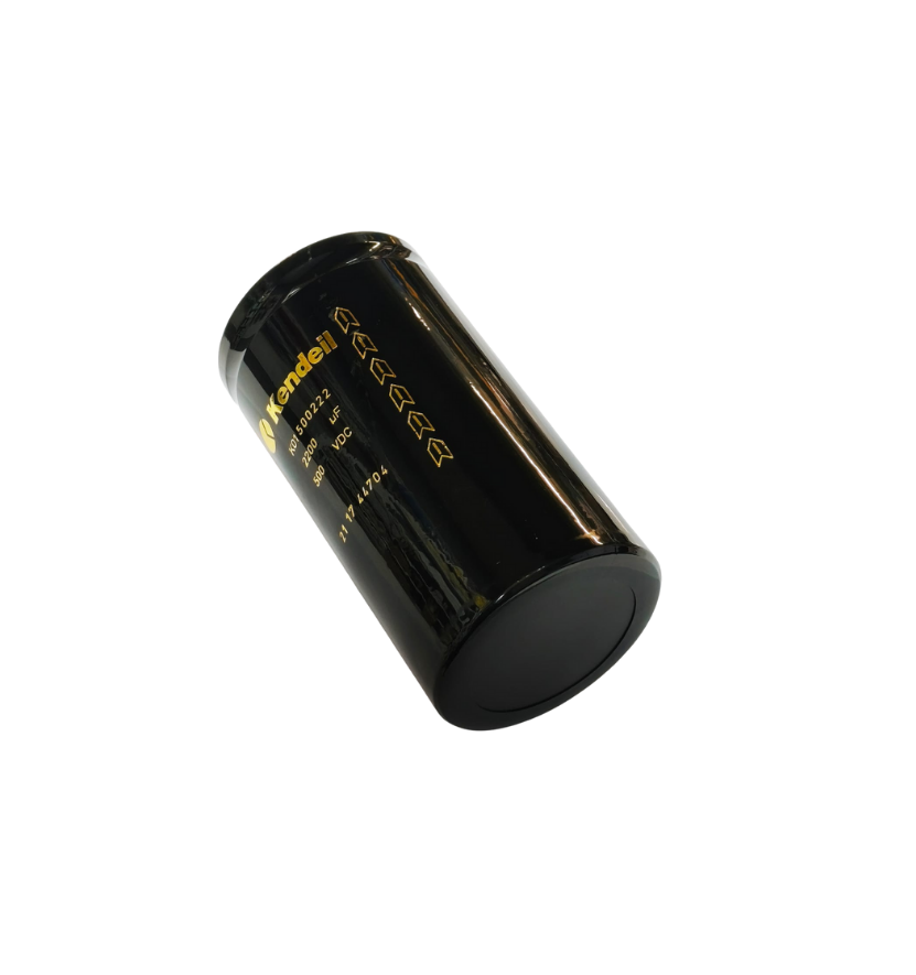 KENDEIL K01500222 2200µF 500VDC Elektrolitik Vidalı Terminal Kondansatör 76x143mm