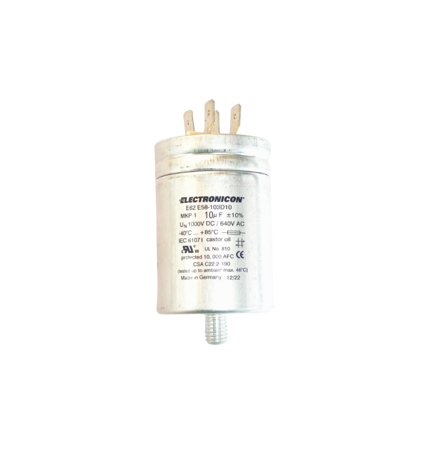 Electronicon E62.E58-103D10 MKP 10µF 1000VDC 640VAC Güç Kapasitörü