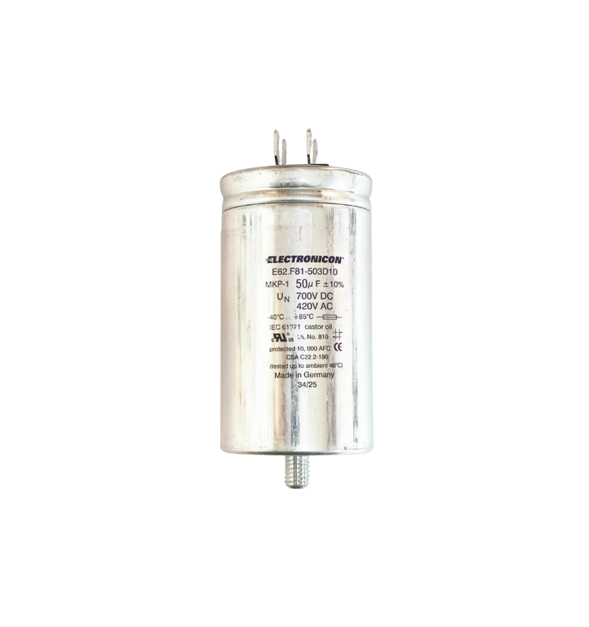Electronicon E62.F81-503D10 MKP 50µF 700VDC 420VAC Güç Kapasitörü