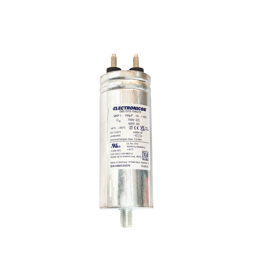 Electronicon E62.G12-104G10 MKP 100µF 700VDC 420VAC Güç Kapasitörü
