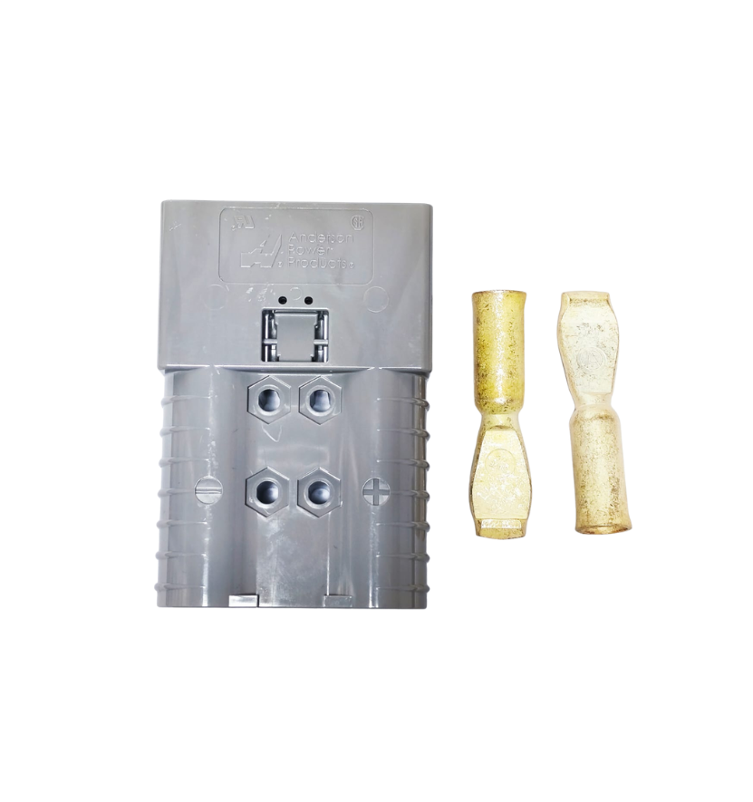 Anderson Power Products SBX350A 600V Gri Endüstriyel Güç Konnektörü