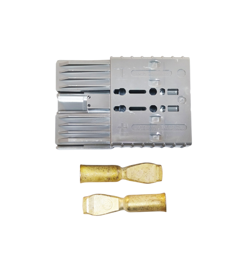 Anderson Power Products SBX350A 600V Gri Endüstriyel Güç Konnektörü