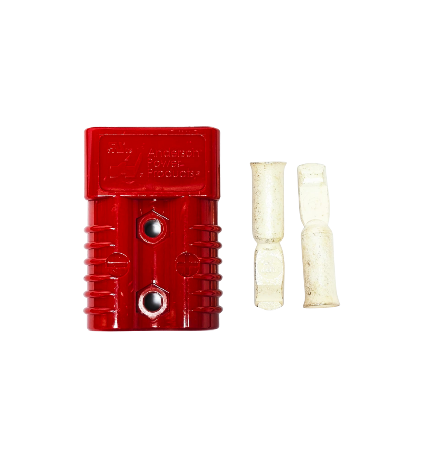 Anderson Power Products SB175A 600V Kırmızı Endüstriyel Güç Konnektörü