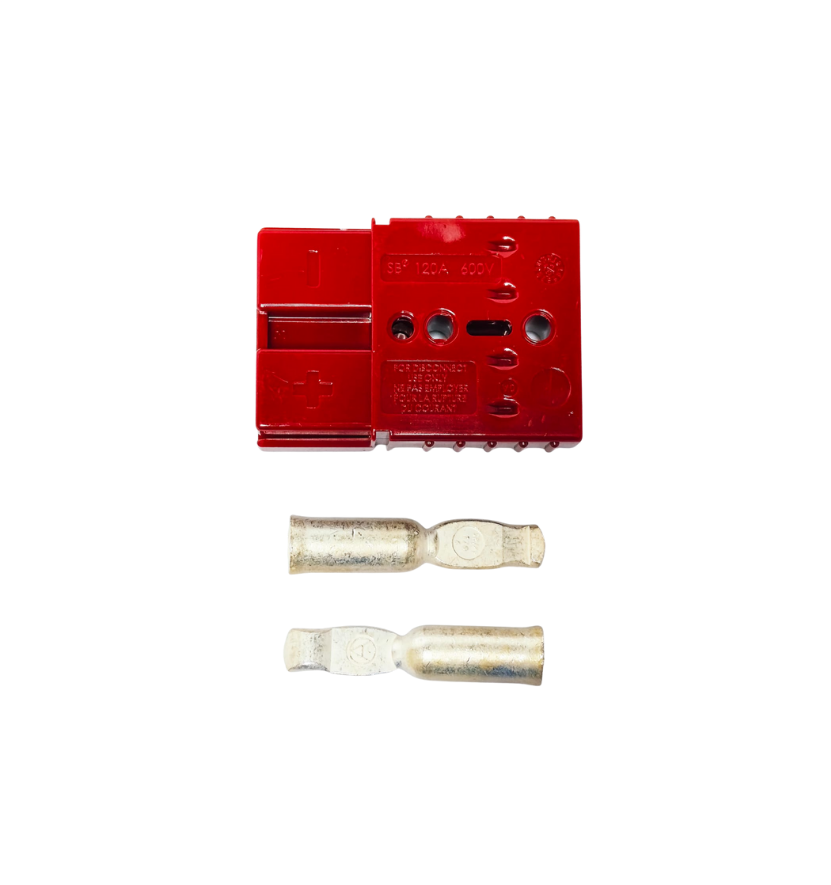 Anderson Power Products SB120A 600V Kırmızı Uyumlu 120A Güç Konnektörü