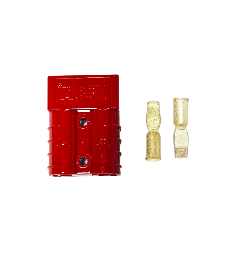 Anderson Power Products Uyumlu SB50A 600V Kırmızı 50A Güç Konnektörü