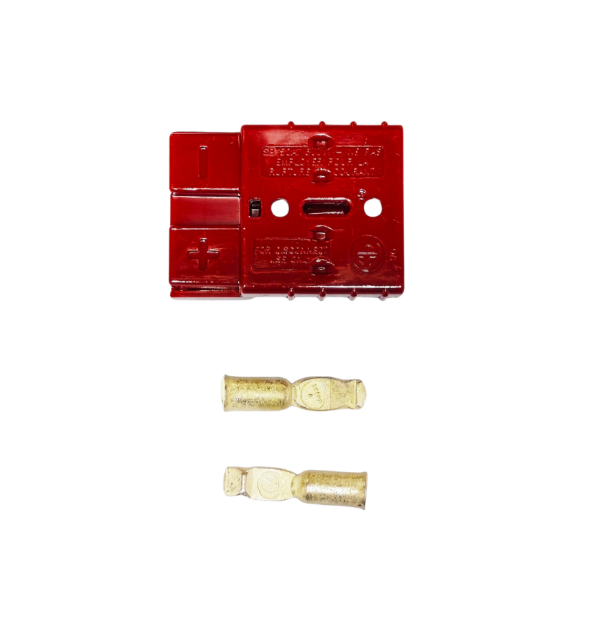 Anderson Power Products Uyumlu SB50A 600V Kırmızı 50A Güç Konnektörü