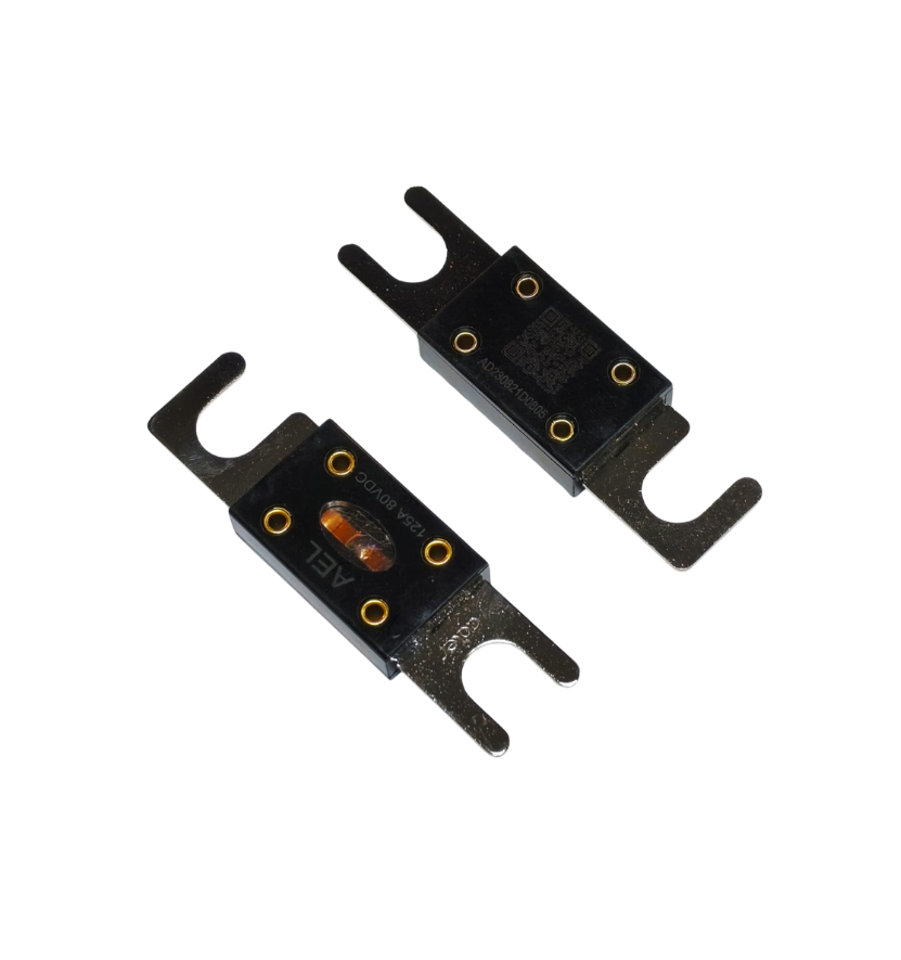 AEL 125A 80VDC Yüksek Hızlı Bolt-On Sigorta (EV & Endüstriyel DC Sistemleri)