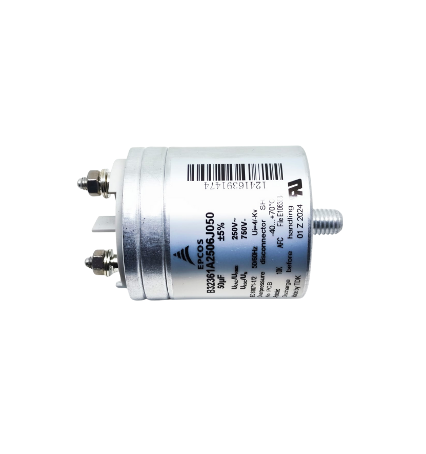 EPCOS B32361A2506J050 50µF 250VAC / 750VDC Endüstriyel Motor ve Güç Kondansatörü