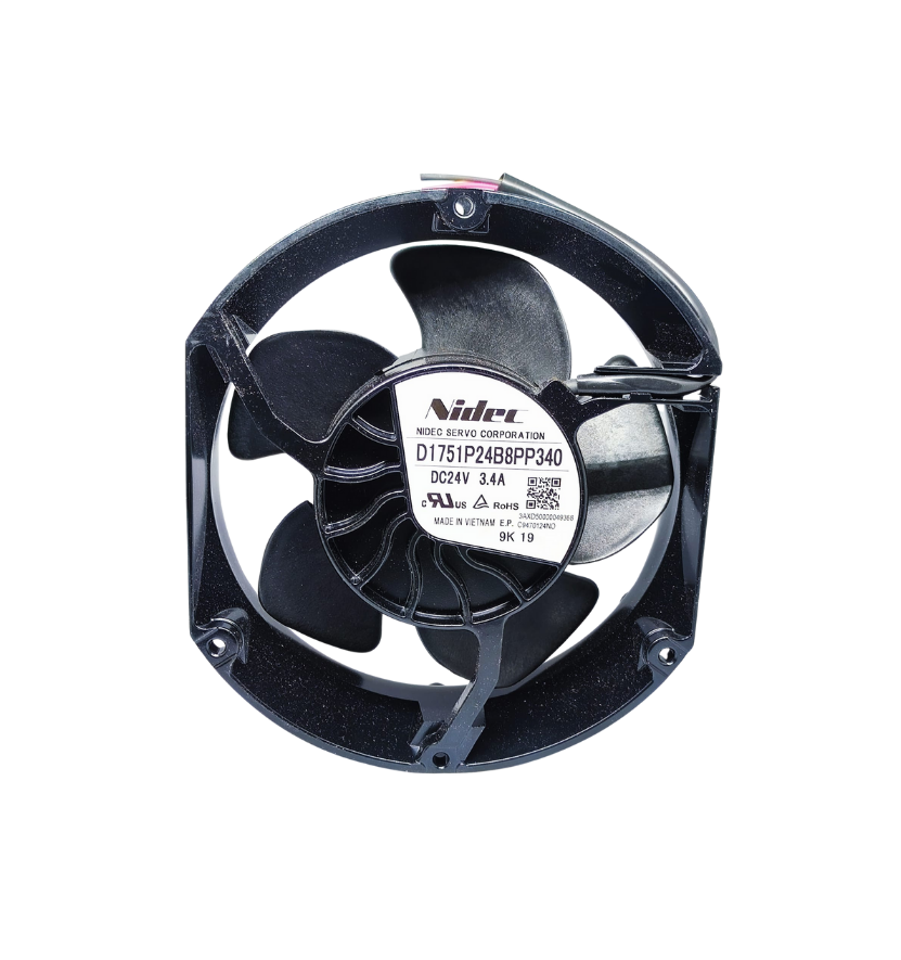 Nidec D1751P24B8PP340 24V DC Fan Motoru - 3.4A Güç